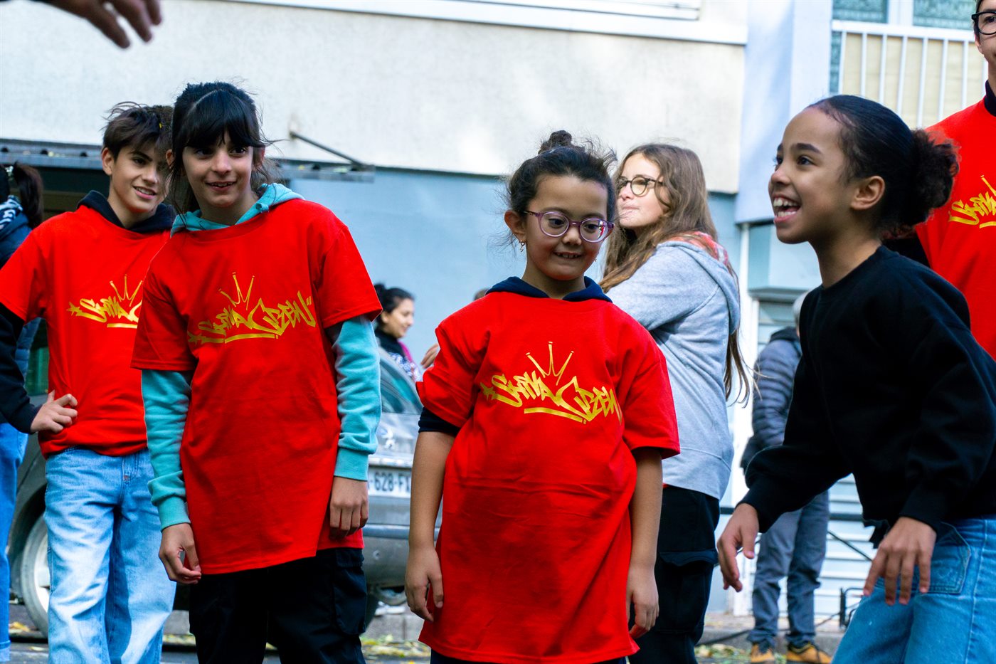 Élèves du Shiva Crew en sortie à Montpellier